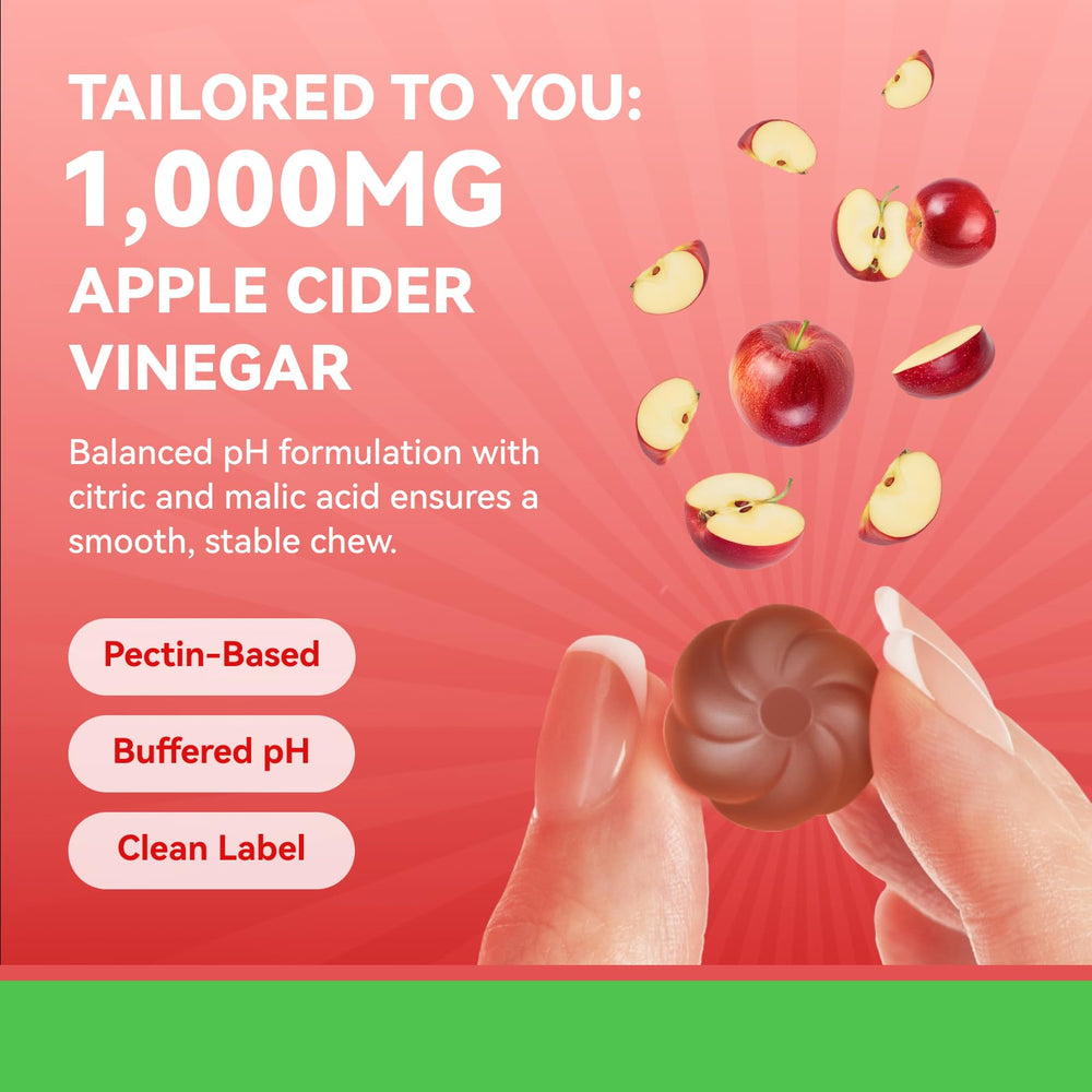 Vegan and gluten-free Inner Brightness ACV gummies emphasize clean ingredients.