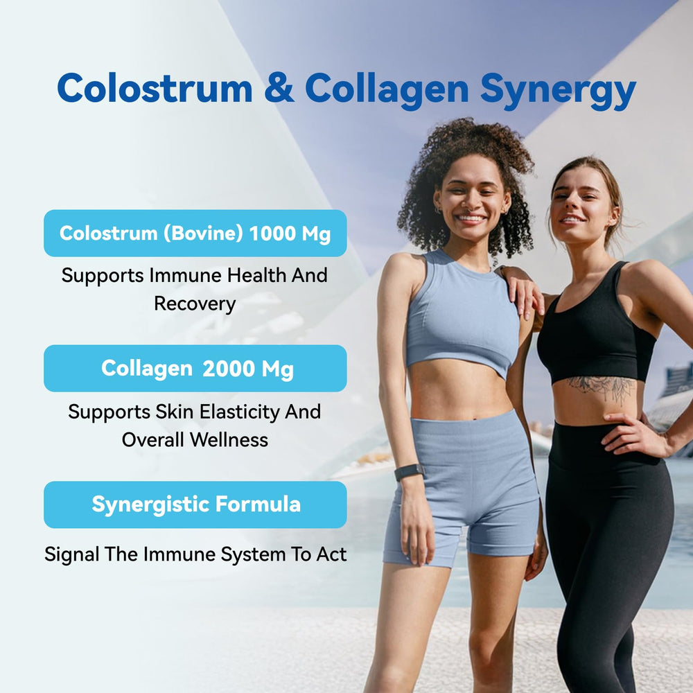 Packaging of Inner Brightness Colostrum & Collagen powder