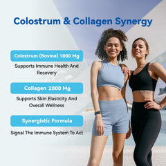 Packaging of Inner Brightness Colostrum & Collagen powder