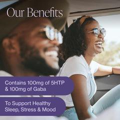 Inner calm relaxation concept with brain-friendly ingredients