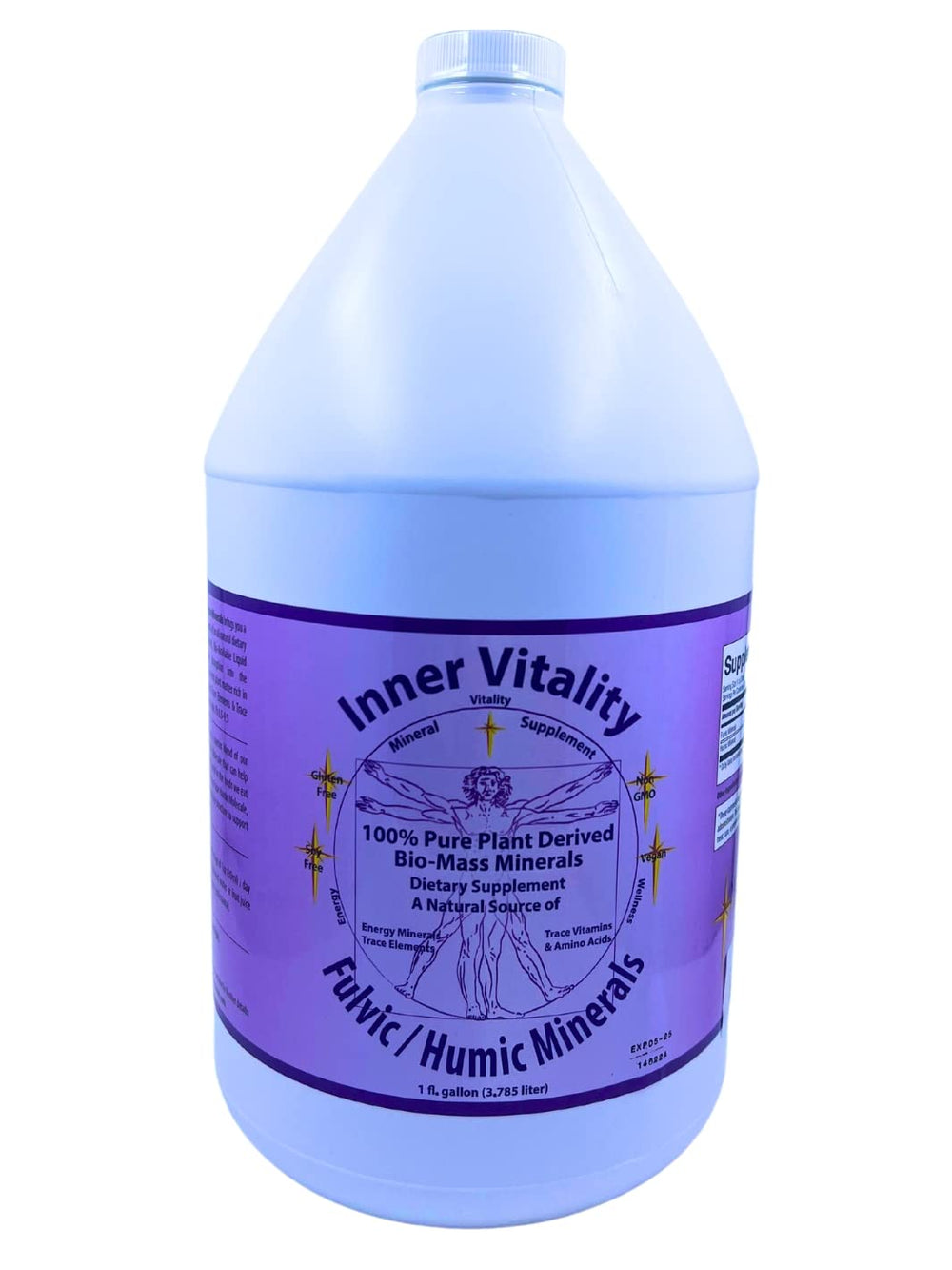 Inner Vitality Fulvic Humic Mineral Blend 1 Gallon bottle image by Morningstar Minerals