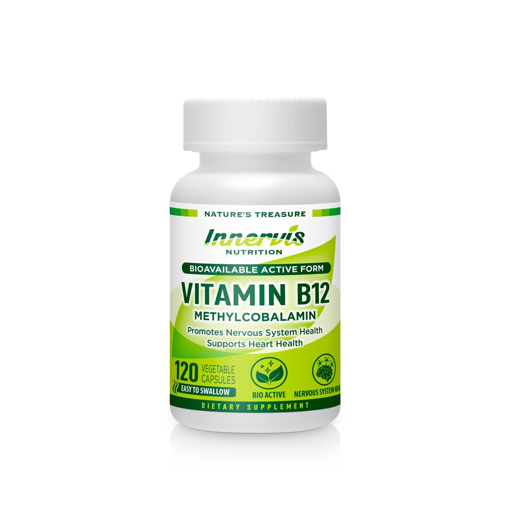 Innervis BioActive B12 1000mcg bottle with label