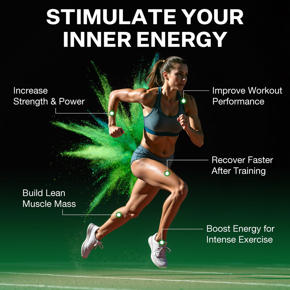 Close-up of 5000mg creatine monohydrate capsules