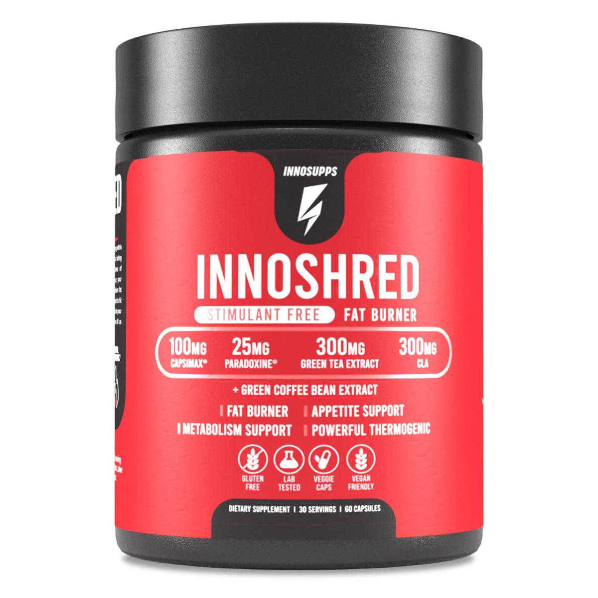 Inno Shred Day Time Burner bottle with label