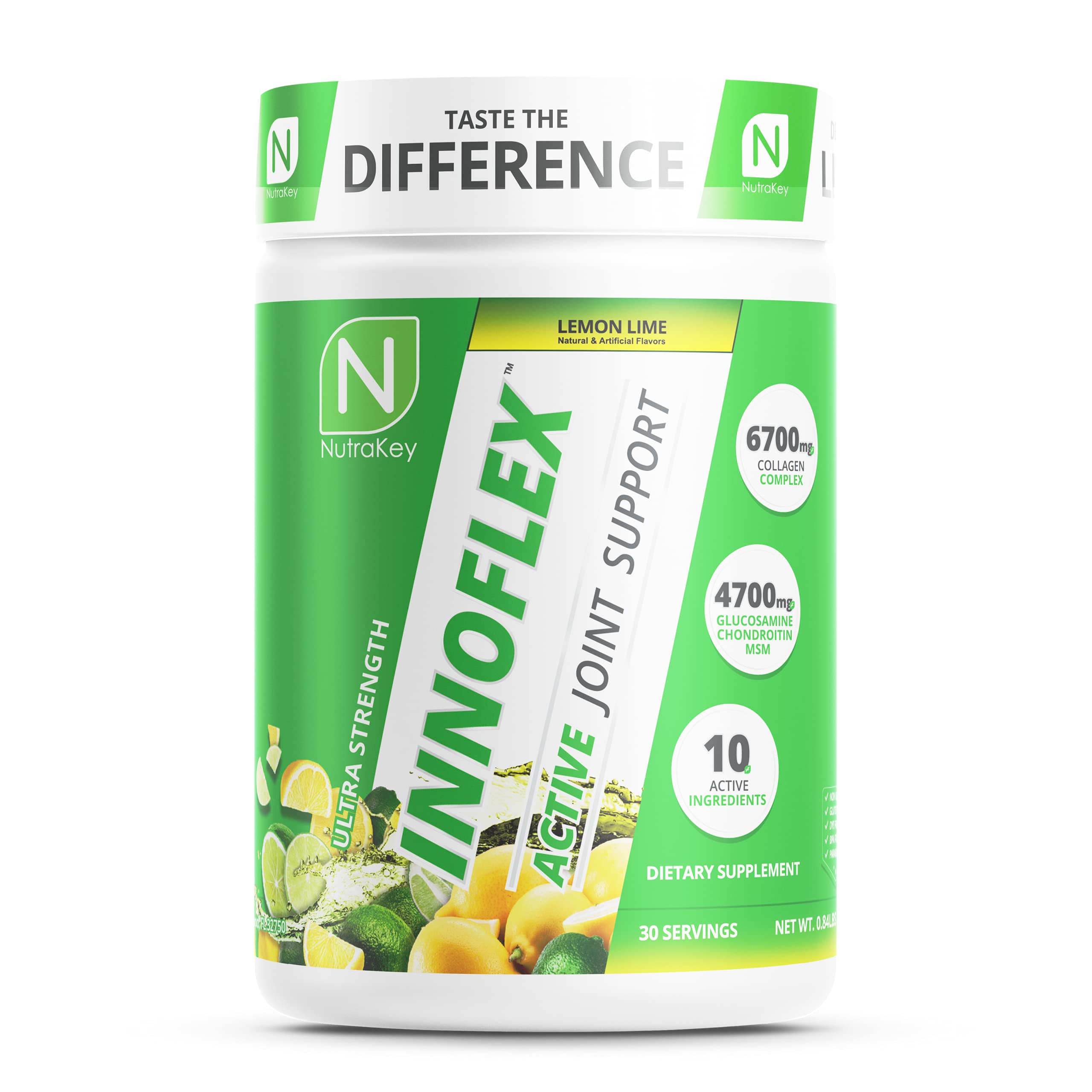 Front view of NutraKey Innoflex 1500mg packaging