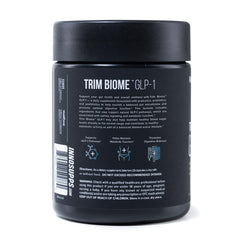 InnoSupps Trim Biome GLP-1 capsules in hand illustrating convenient dosing