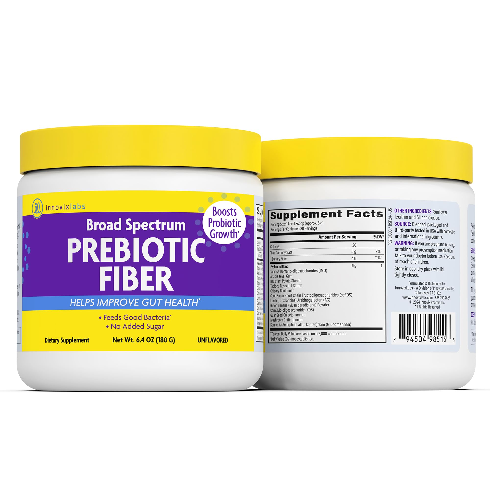 30-day supply packaging and product label