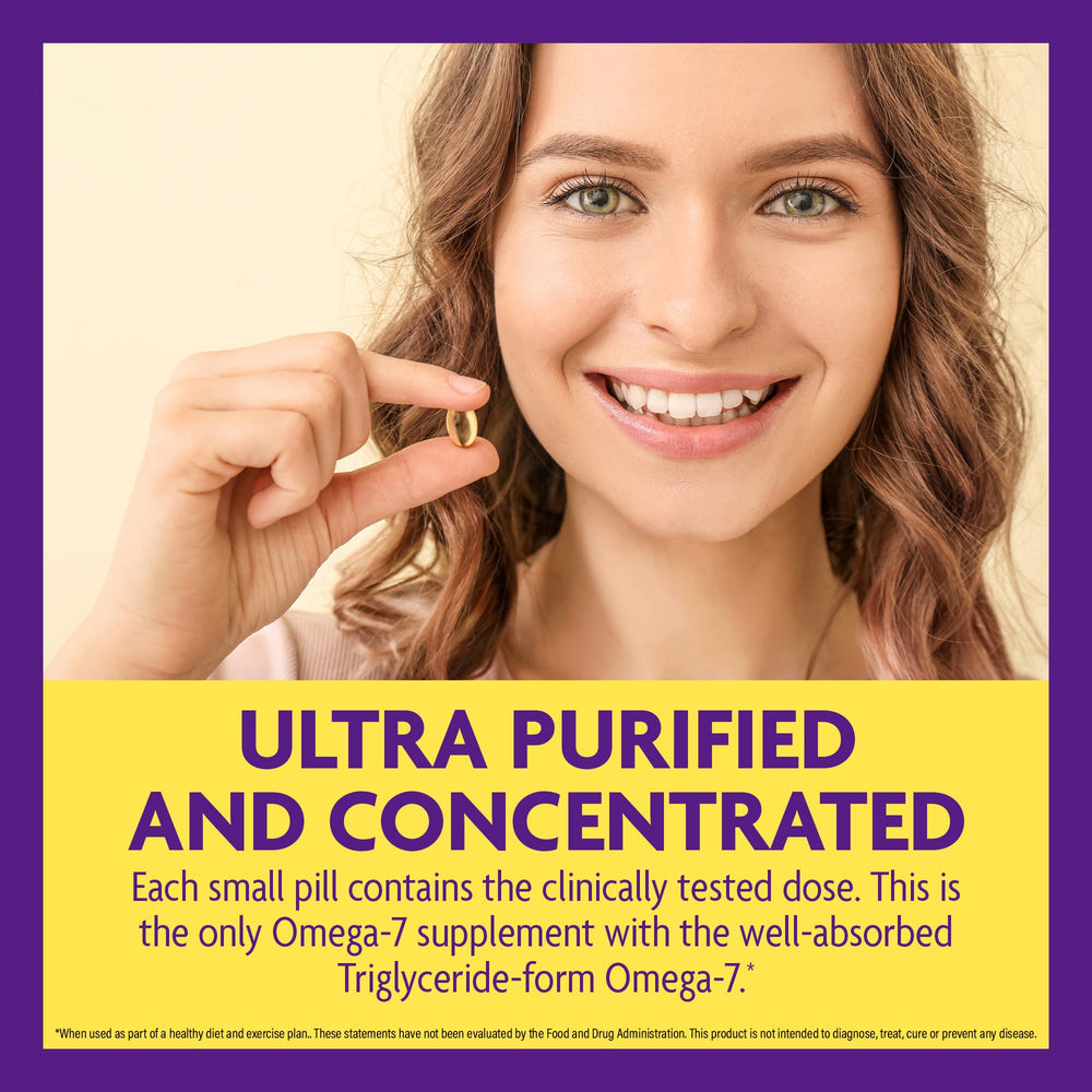 Infographic: Triglyceride support with Omega-7 Palmitoleic Acid