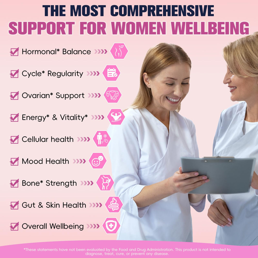 Infographic illustrating the 40:1 ratio of myo-inositol to d-chiro inositol