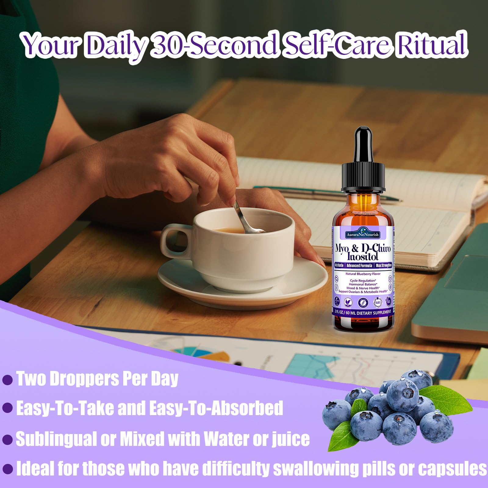 60 ml bottle illustrating 30-day supply