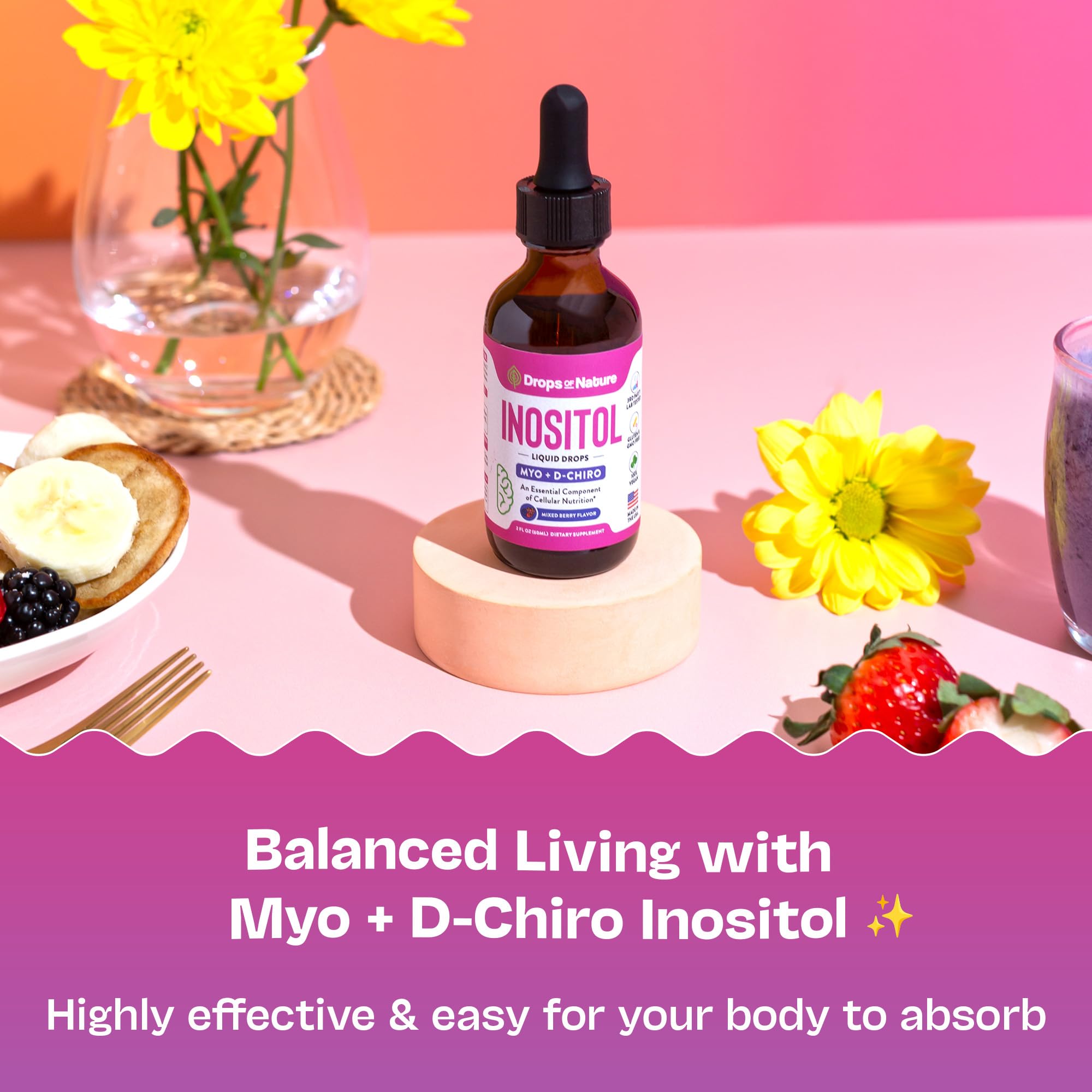 Concept image of Inositol aiding lipid metabolism