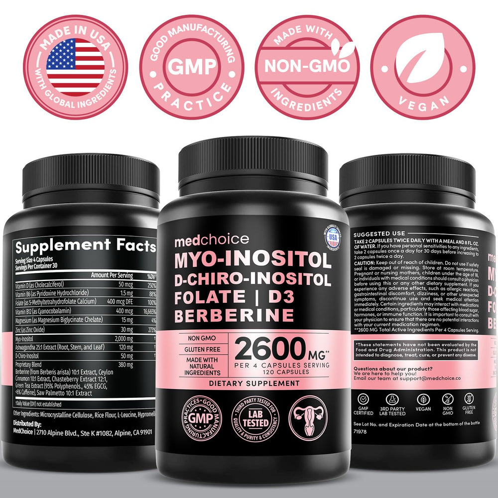 Supplement facts panel and packaging detail