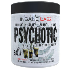 Insane Labz Bloodbath cans on shelf showing pump-focused formula and fruit-punch flavor