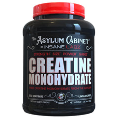 Insane Labz Creatine Monohydrate Powder Unflavored – front view