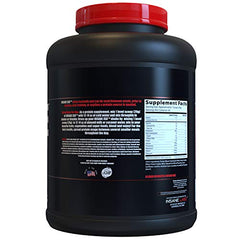 Insane Labz Insane ISO whey label closeup highlights hydrolyzed whey isolate benefits.