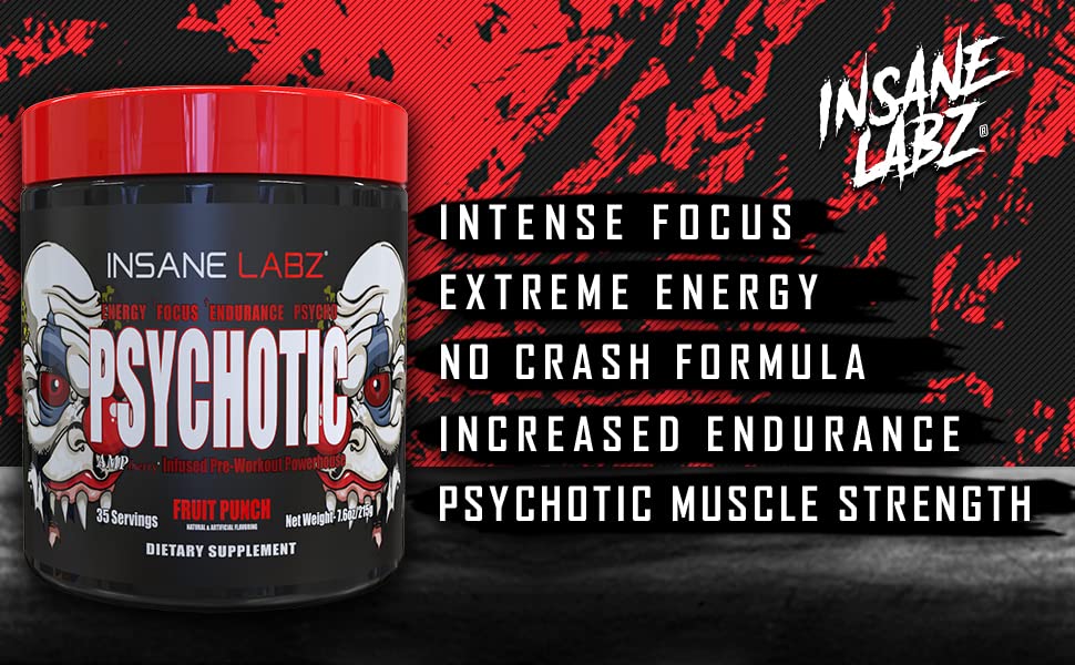 Insane Labz Insane Veinz fruit punch glass pour ready for workouts.
