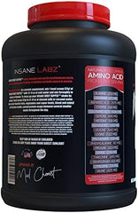 Close-up of Insane Whey Ripped label highlighting L-Carnitine and CLA