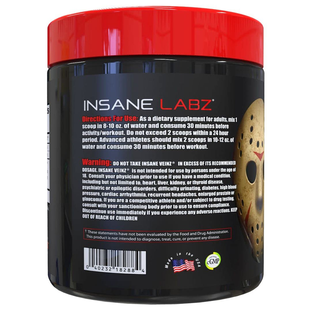 Insane Labz Psychotic fruit punch glass pour mixes quickly.