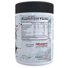 Ingredient highlights including Agmatine Sulfate, L-Citrulline Malate, and Betaine Anhydrous