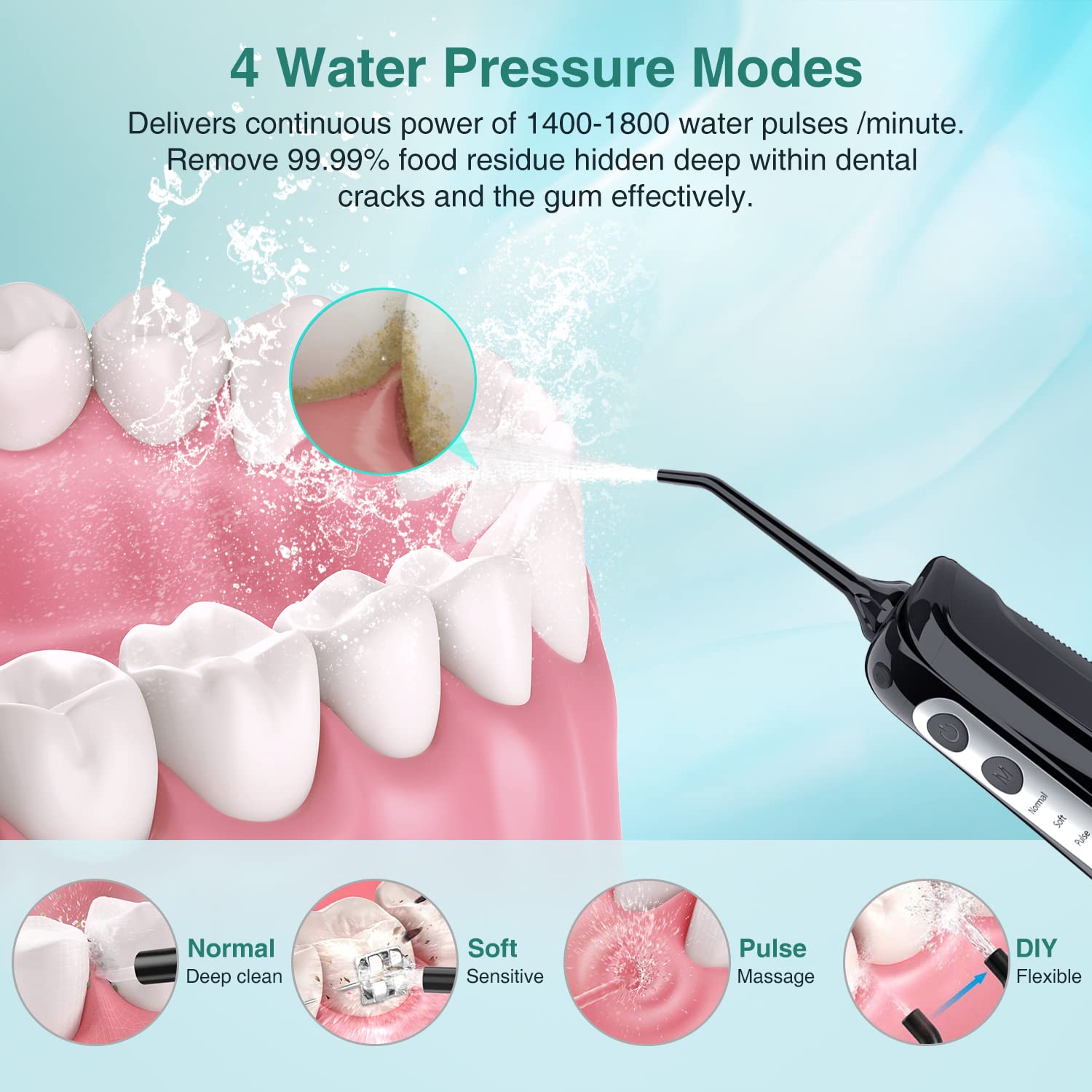 High-pressure 1800 pulses per minute