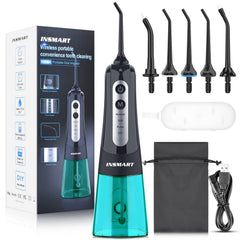 Cordless water flosser with 300ml tank