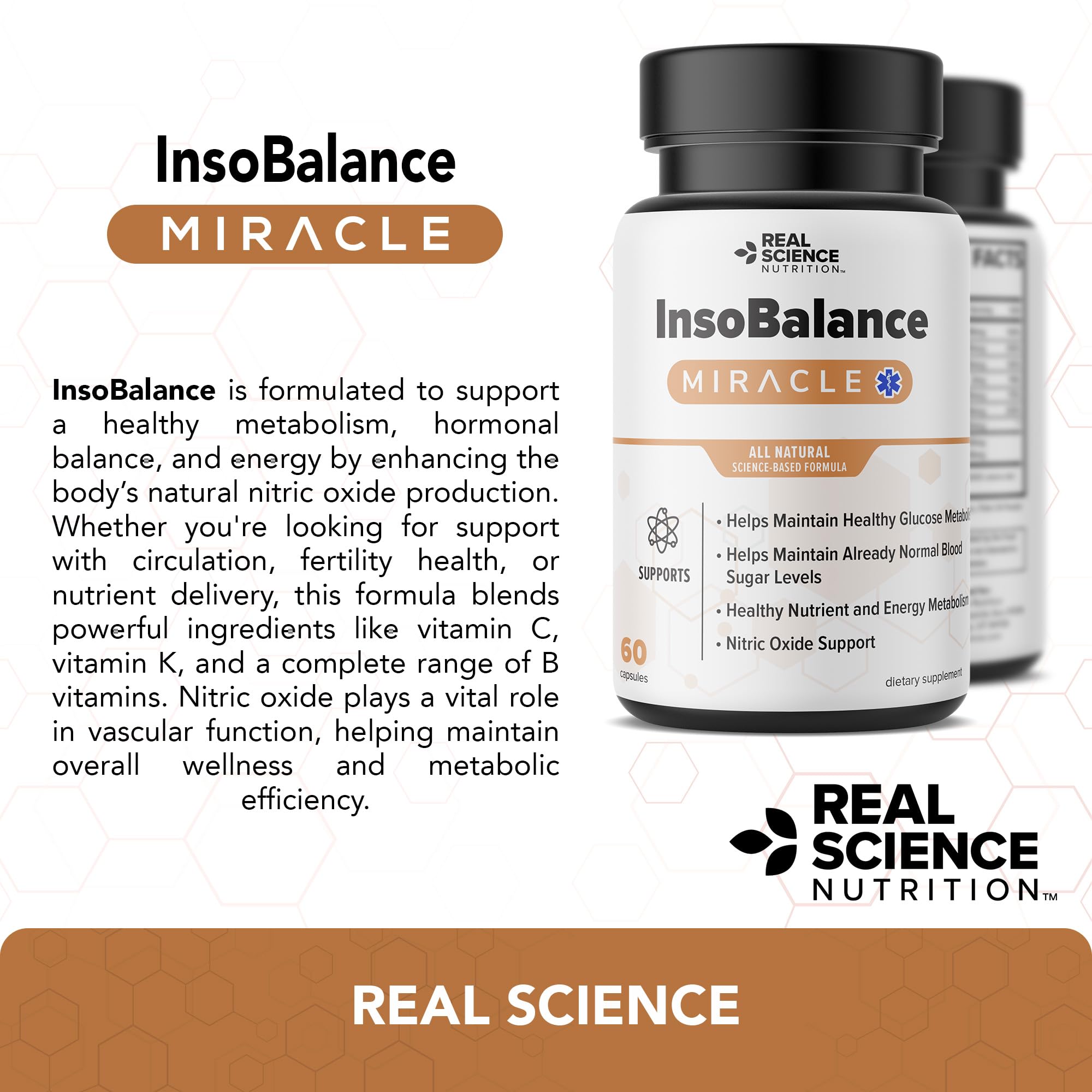 Close-up of InsoBalance capsules