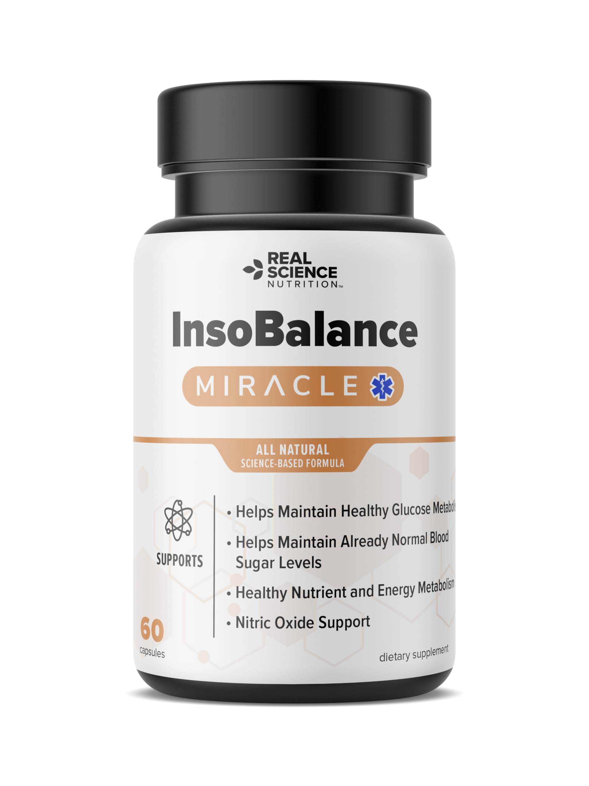 InsoBalance bottle with front label