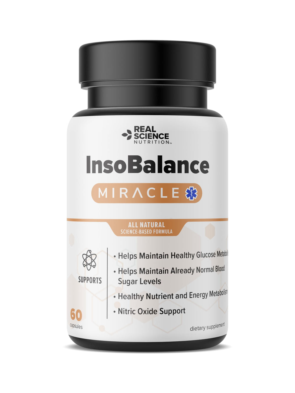 InsoBalance bottle with front label