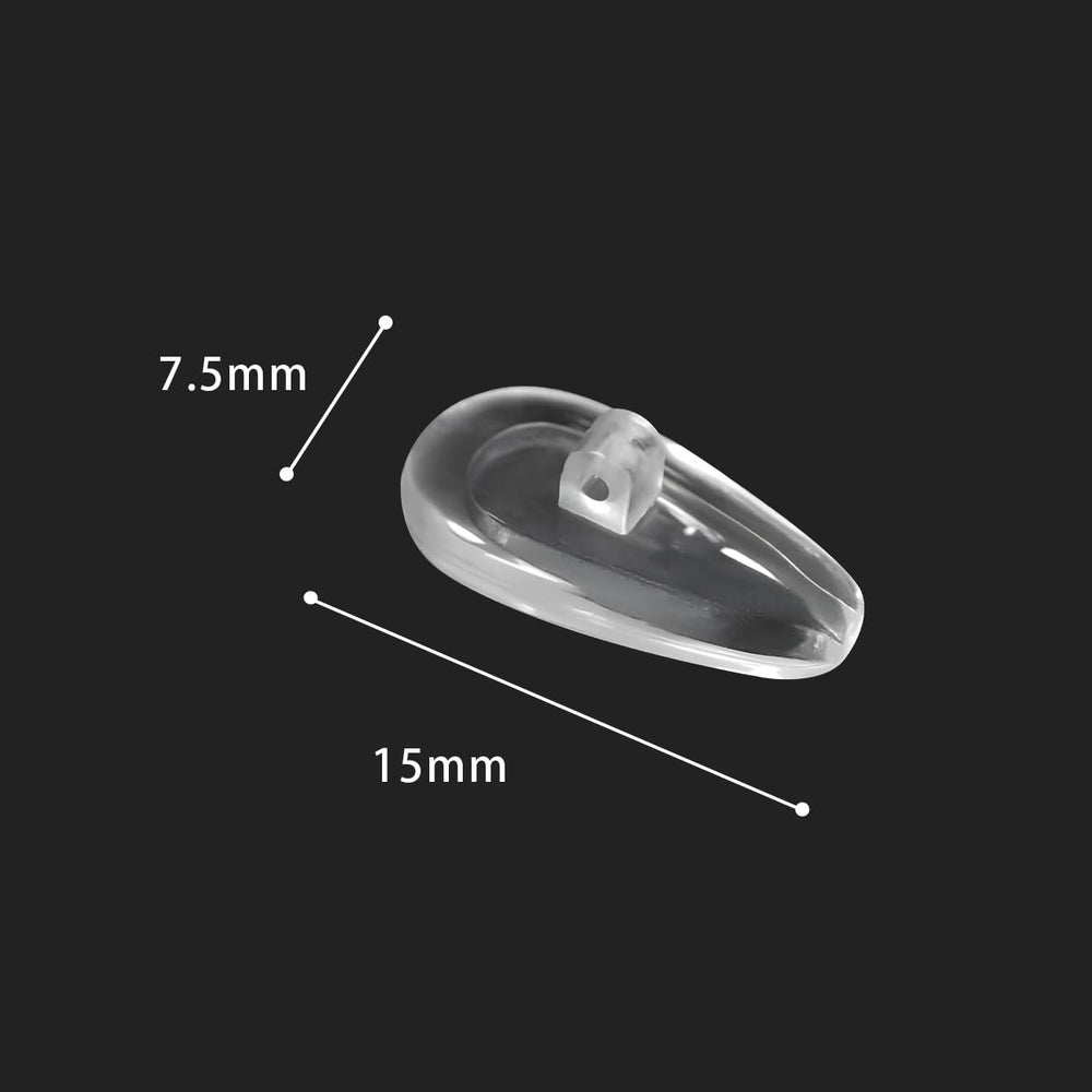 Easy installation of screw-in nose pads