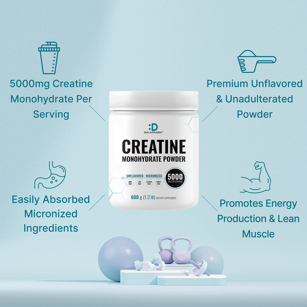 Creatine powder being mixed into a beverage