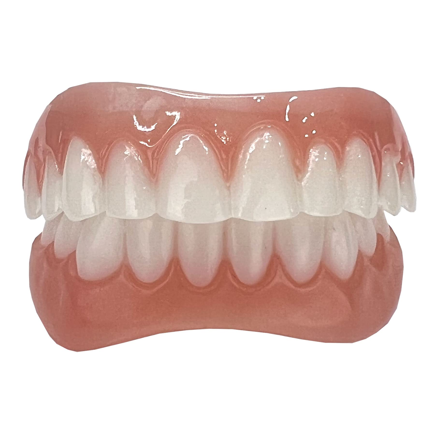 Lower Instant Smile Comfort Fit Teeth in bright white shade