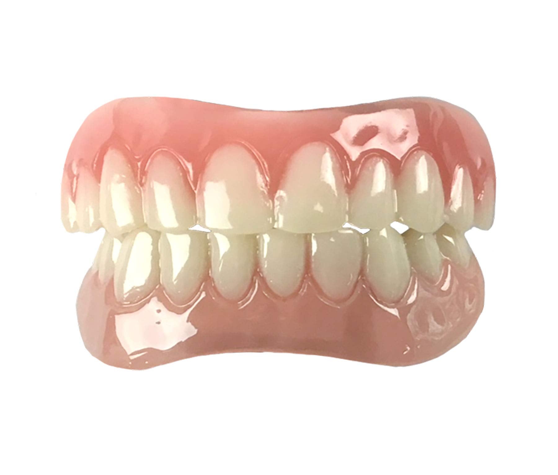 Instant Smile Comfort Fit Flex Teeth upper and lower set close-up