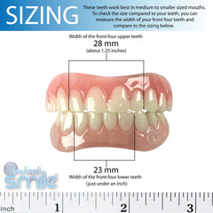 Handmade Instant Smile teeth crafted over 20 years