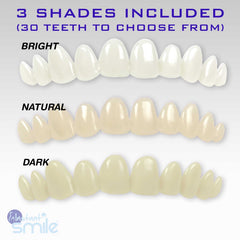 Customizable teeth for a realistic smile