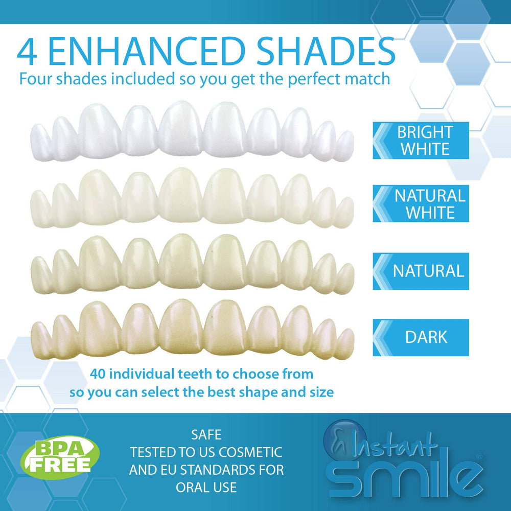 Jar of Instant Smile replacement beads included with the deluxe pack