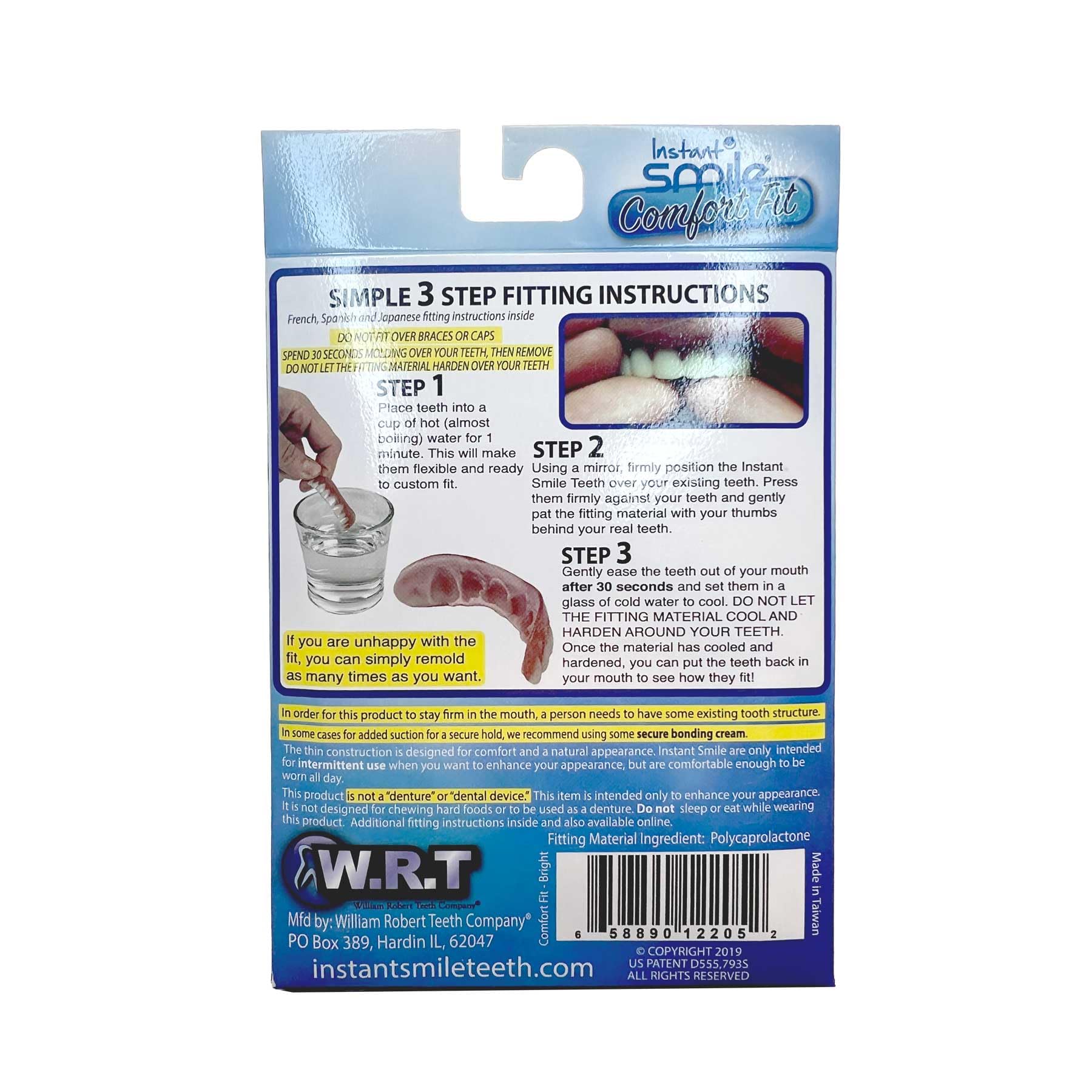 Instant Smile Flex 2pk packaging