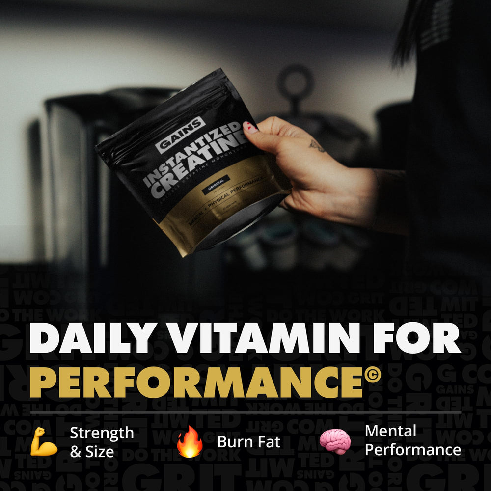 Creatine monohydrate powder dissolving completely in water
