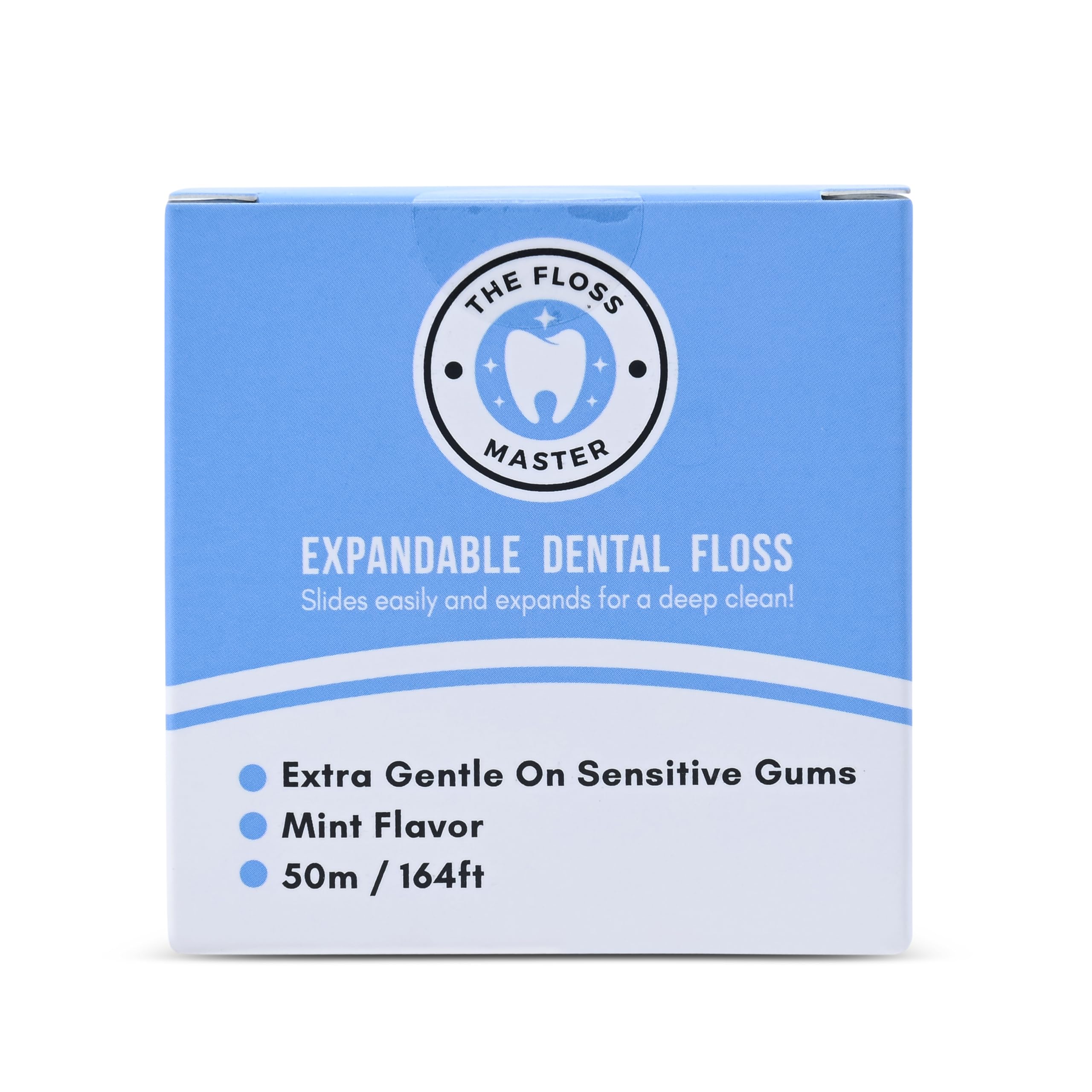 User-friendly packaging with care instructions for dental floss