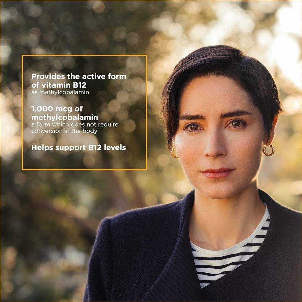 Gluten-free labeling on Integrative Therapeutics B-12 Active packaging