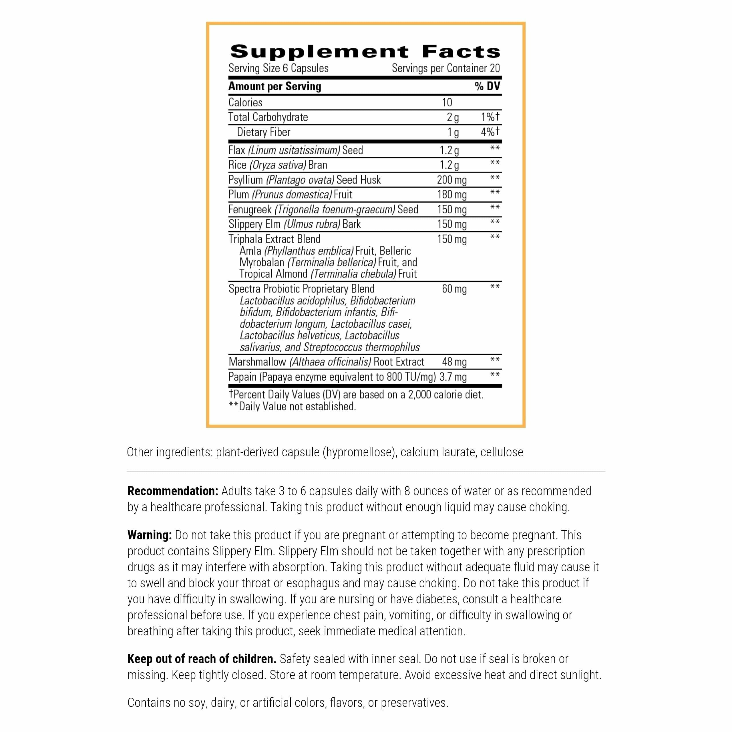 Integrative Therapeutics Blue Heron capsules closeup highlights a dairy-free GI wellness option