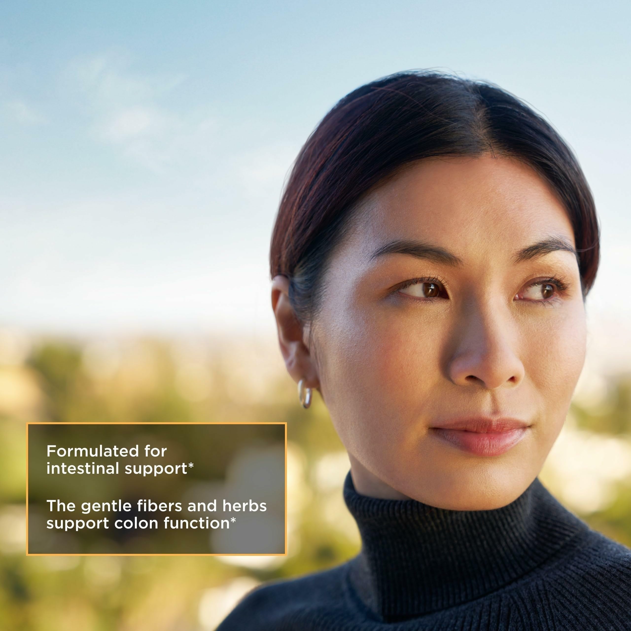 Integrative Therapeutics Blue Heron on kitchen counter suggests easy daily digestion routine