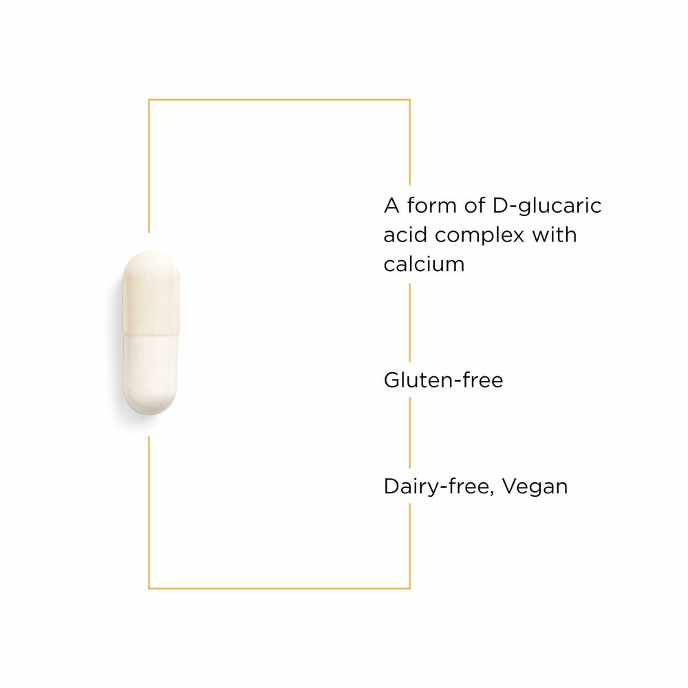 Calcium D-Glucarate capsules in bottle