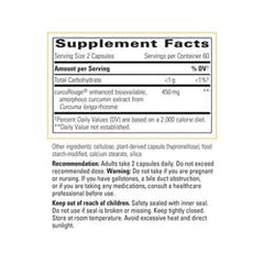 Graphic illustrating amorphous curcumin delivery technology