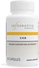 Front view of Integrative Therapeutics EHB Immune Support bottle with 60 capsules
