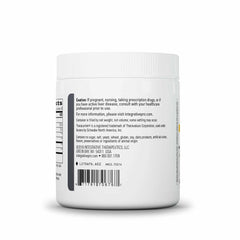 Ingredients label for Glutamine Forté Lemon Lime