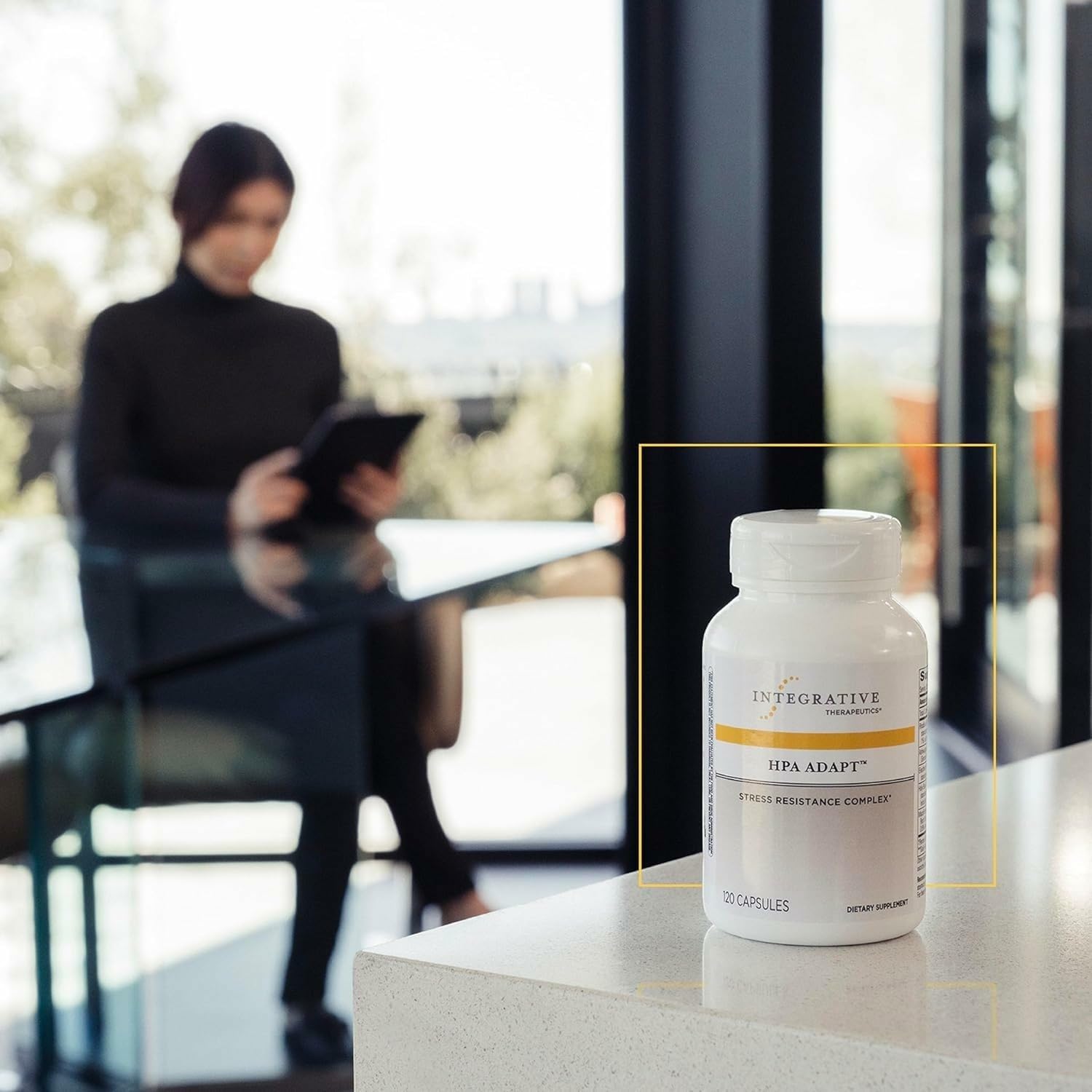Maca and ashwagandha ingredients in HPA Adapt blend