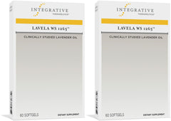 Lavela WS 1265 lavender oil supplement bottle - front view