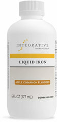 Bottle of Integrative Therapeutics Liquid Iron Apple Cinnamon