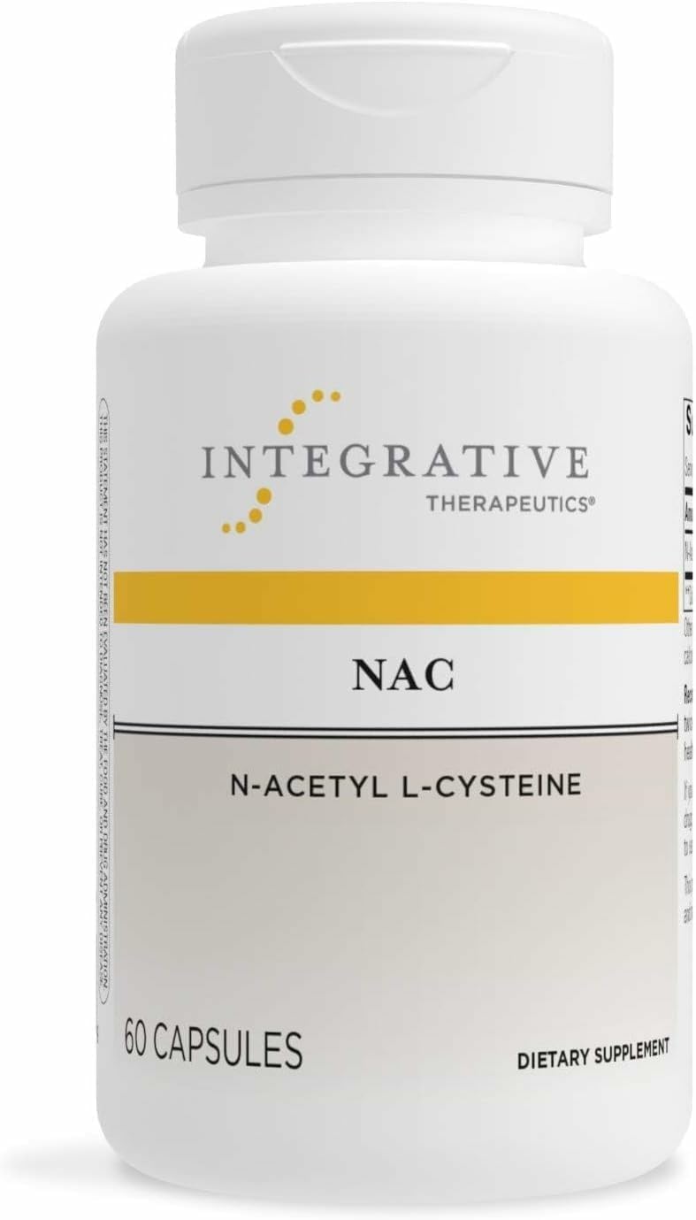 Integrative Therapeutics NAC 60 capsules bottle front