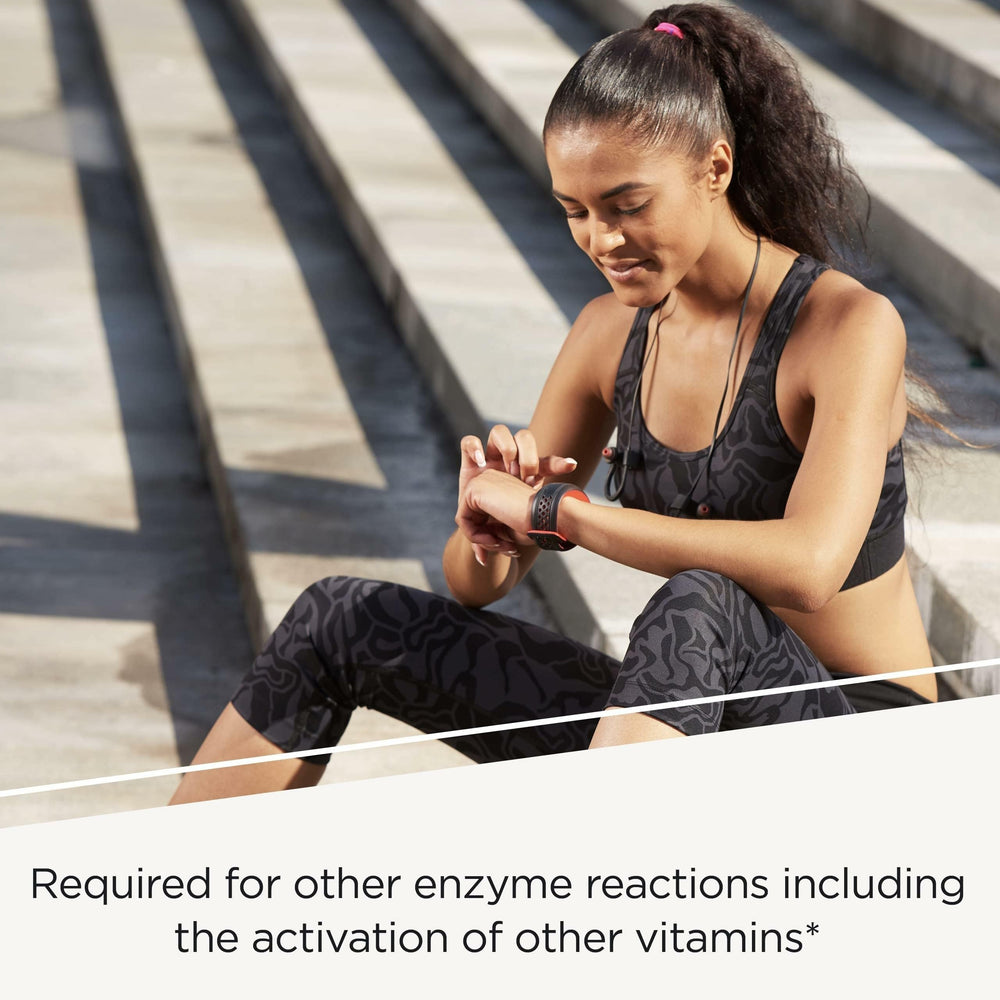 Nutrition facts panel for Riboflavin B2 supplement